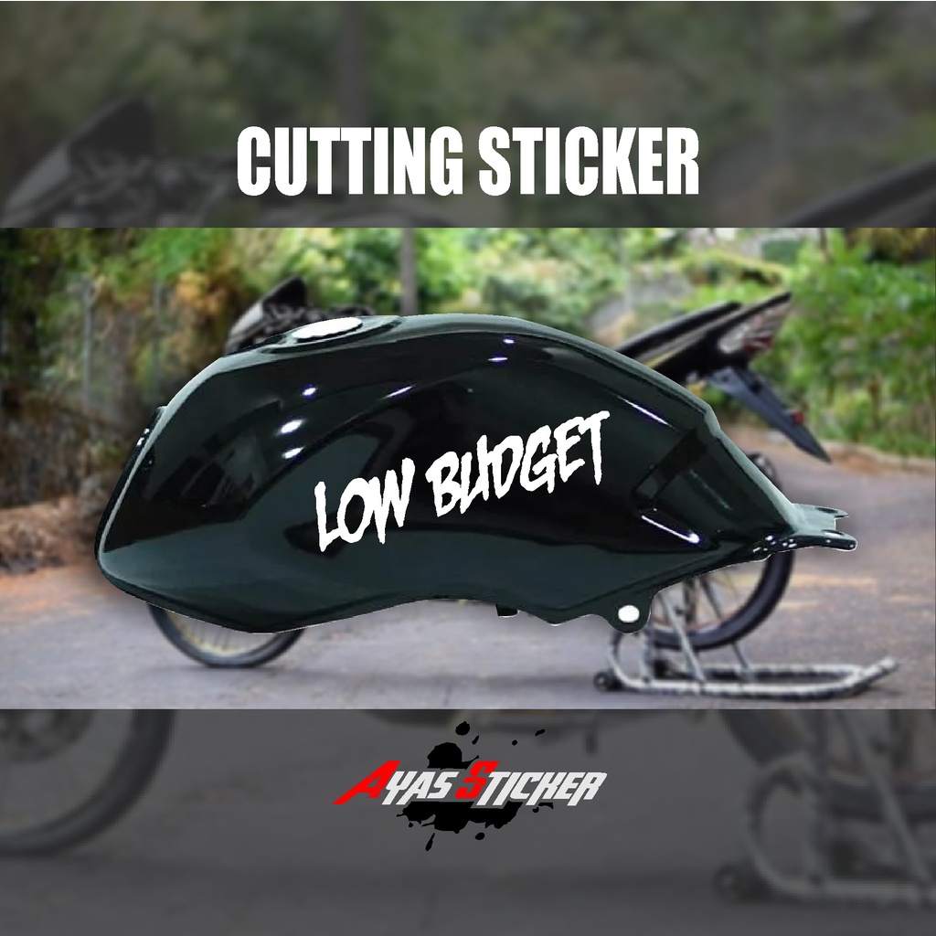 Stiker Tangki Custom Suka-suka - Cutting Sticker Tangki Herex hologram