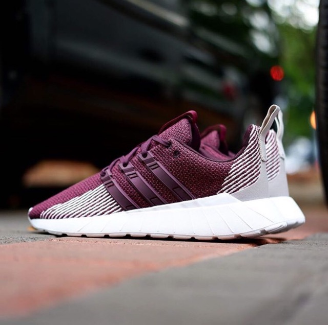 adidas questar flow burgundy