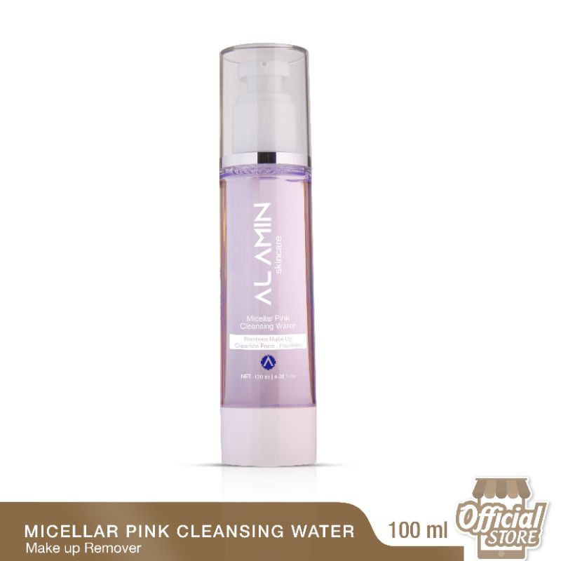 Alamin Micellar Pink Cleansing Water  | Pembersih Makeup |