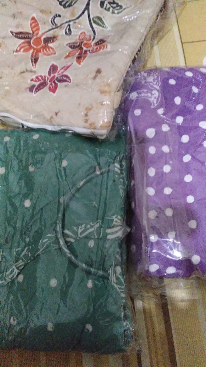 Mukena Lajur Batik Encim Soft Batik Pekalongan