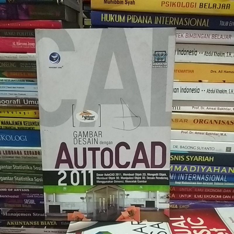 

gambar desain dengan Autocad 2011