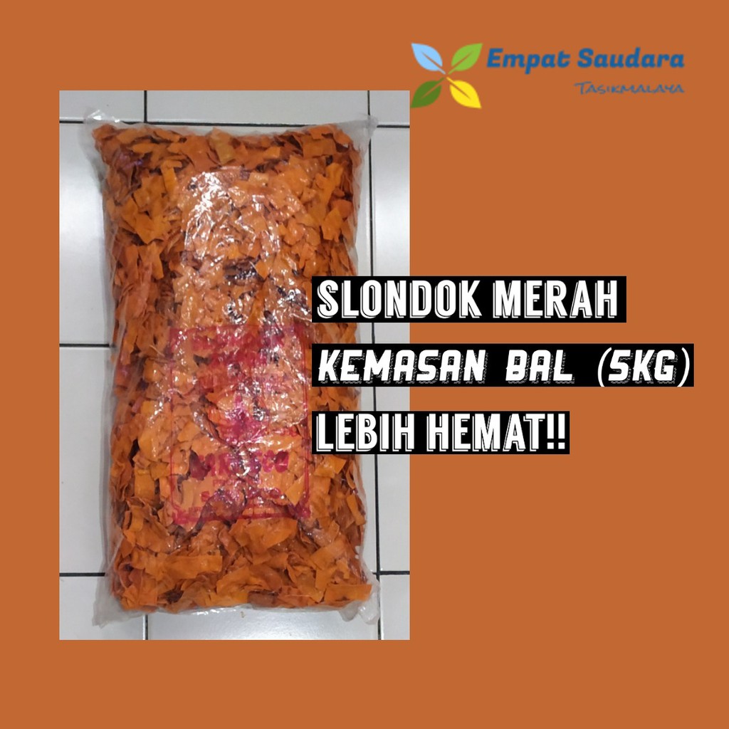 

KERUPUK SLONDOK MERAH KEMASAN BAL