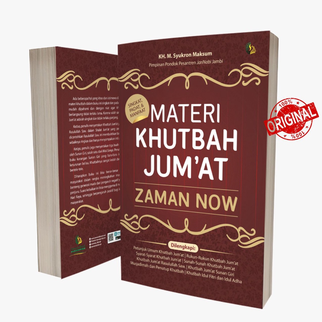Buku Materi Khutbah Jum'at Zaman Now - Buku Agama Islam Buku Islami-3
