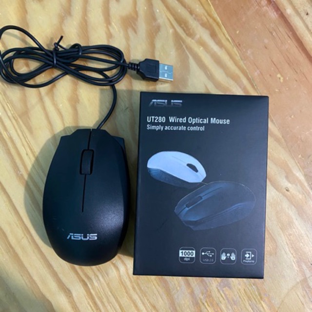 Mouse Asus UT280 Optical Kabel USB