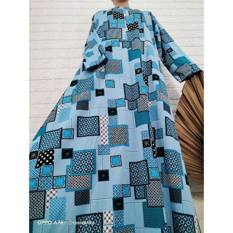 GAMIS HYGET JUMBO BUSUI/MOTIF ETNIC MATRIX/TERBARU TERLARIS