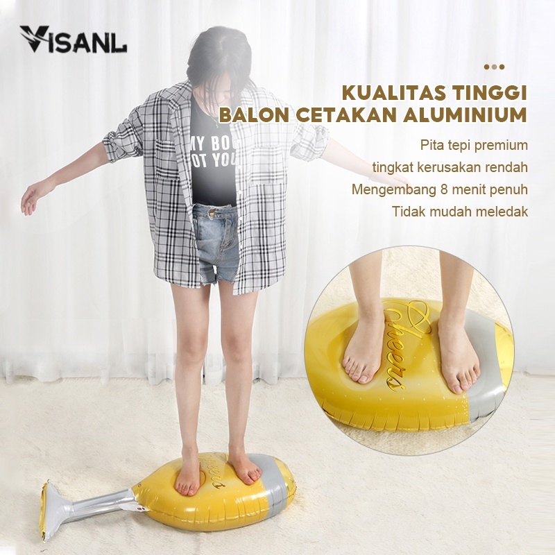 Balon Foil Dekorasi Backdrop Ulangtahun Birthday Set / DEKORASI ULANG TAHUN ANAK