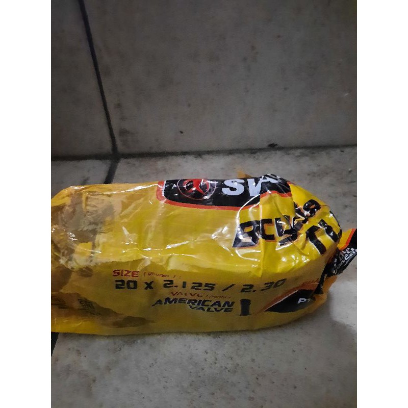 Ban dalam sepeda ukuran 20 x 2.125