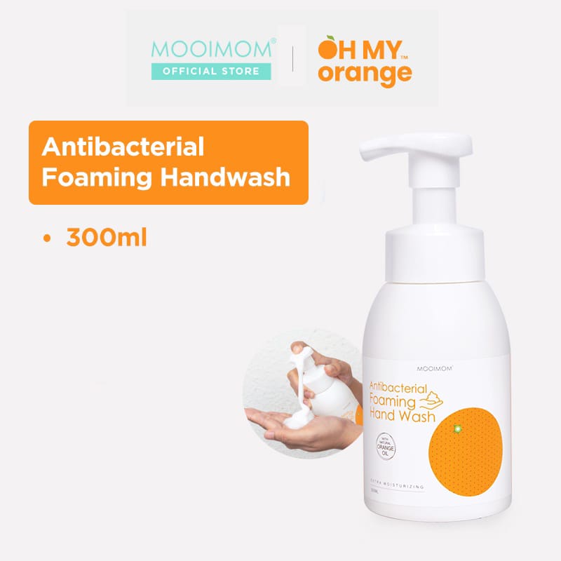 OH MY ORANGE - Antibacterial Foaming Hand Wash Sabun Cuci Tangan 300ml MOOIMOM