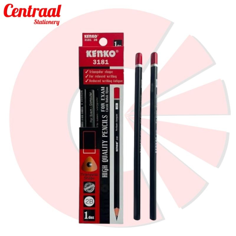 

Pensil 2B Kenko 3181