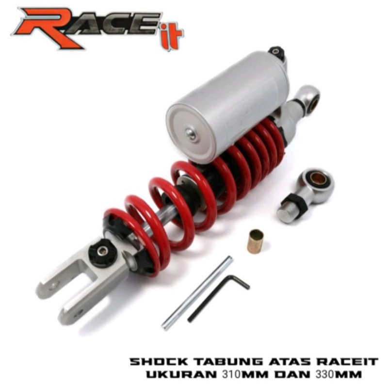 Shockbreaker RACEIT Sport 310mm - 330mm VARIO OLD/NEW MIO/BEAT/SCOOPY dan motor lainnya