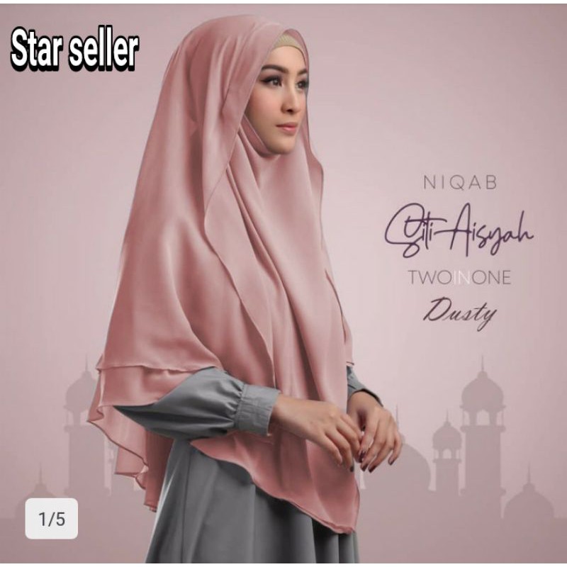 Hijab Jilbab  cadar Kerudung khimar syari Nikab siti aminah