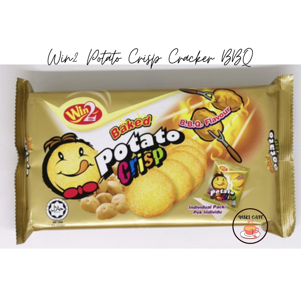 

KERIPIK - WIN2 POTATO CRISP CRACKER BBQ
