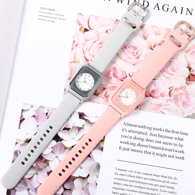 Jam Tangan Bolun Simpel Wanita Digital Watch Trend Simple Men and Women Quartz Student watch