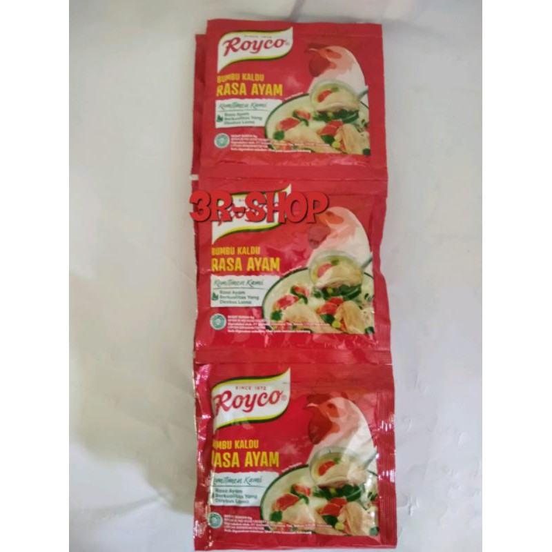 

Penyedap Rasa Royco Ayam (per 3 pcs)