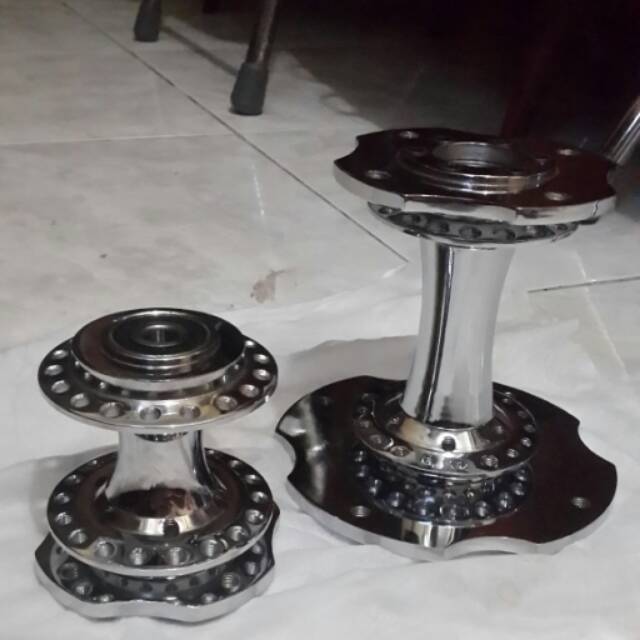 Tromol becak tiger revo chrome