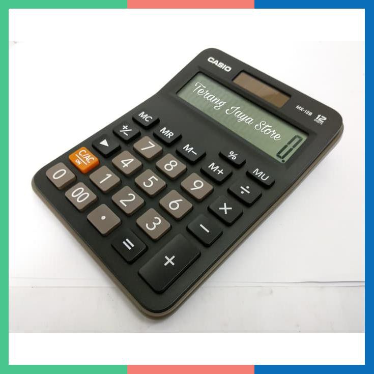 

Kalkulator Casio 12 Digit Mx12B Garansi Resmi Casio 1 Tahun