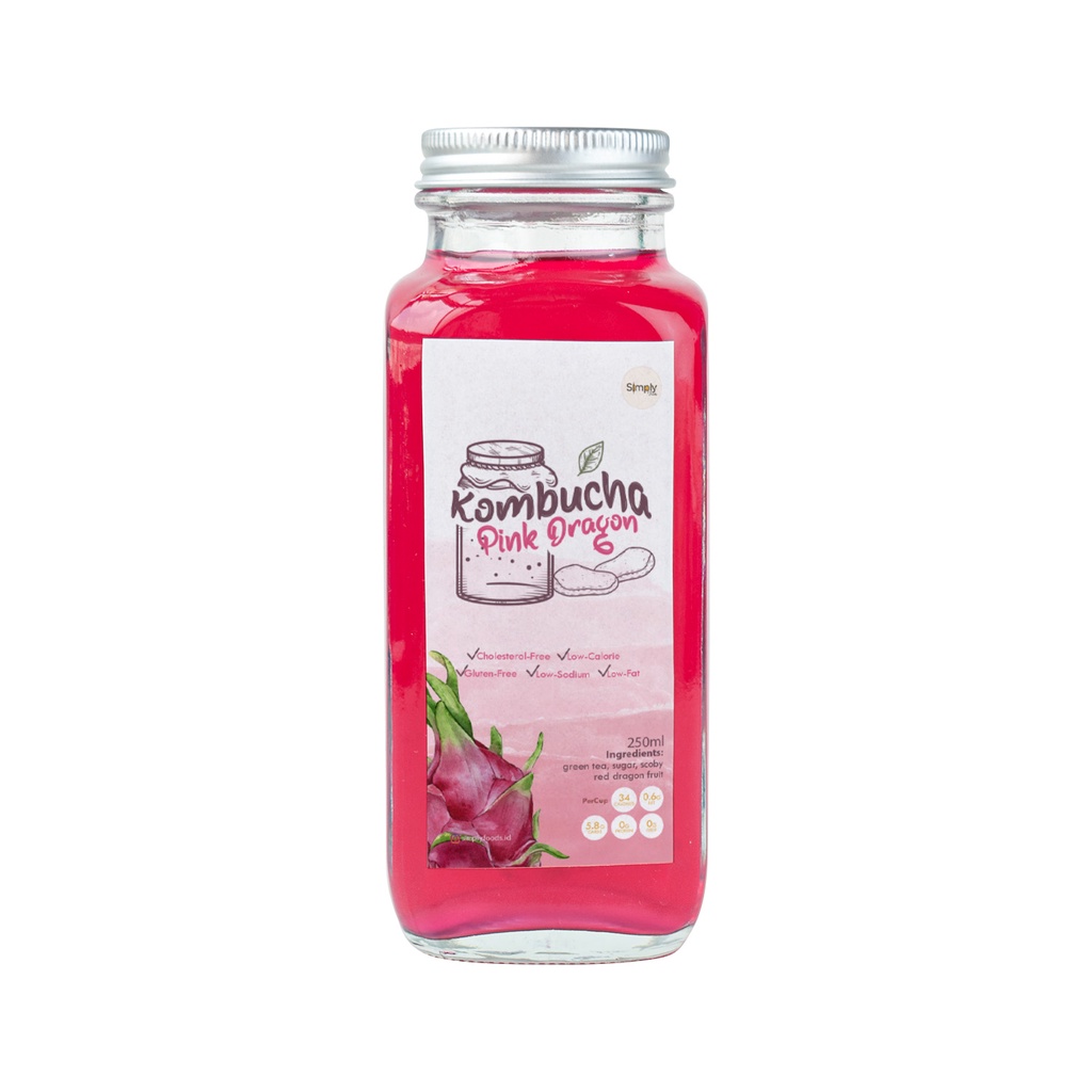 Simply Kombucha With Infused Fruit 250 Ml