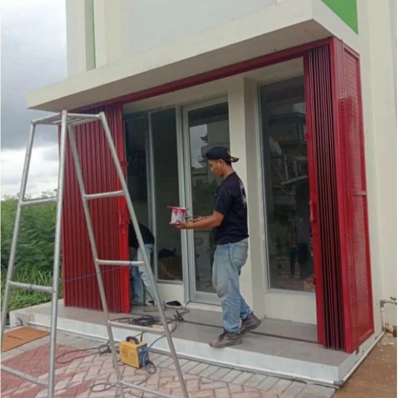 rolling door folding gate