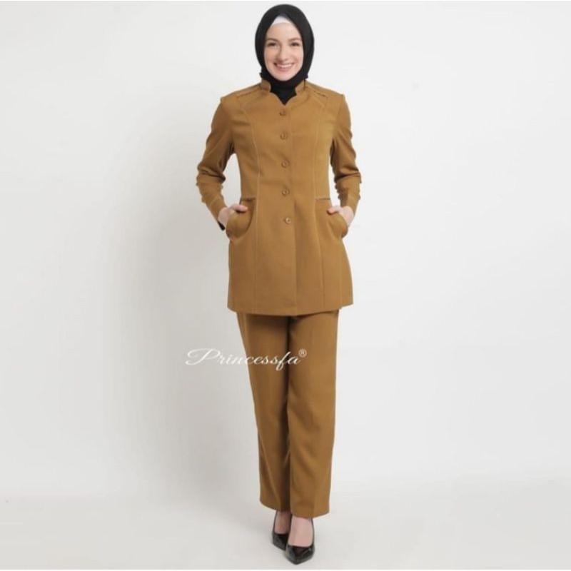 princessfa /Seragam PNS/Blazer PNS/Baju Pemda/baju pns / seragam kerja (Pemda muda)
