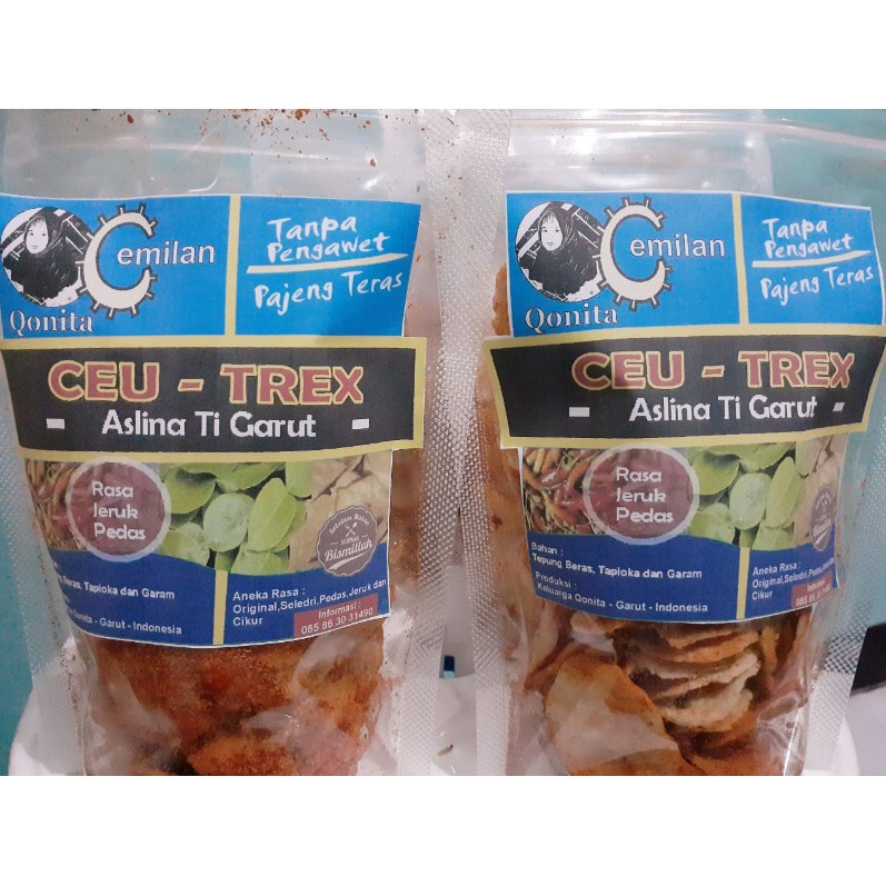 

Keripik CEU-TREX Jeruk Pedas