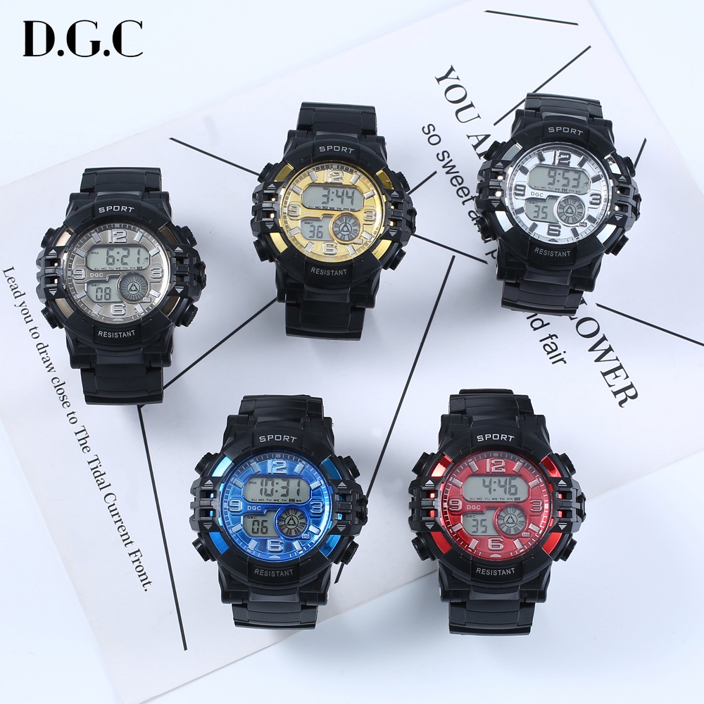 ✅COD Jam Tangan Couple Rubber Sport Digital Fashion Led Import Grosir Murah Pria Wanita M163