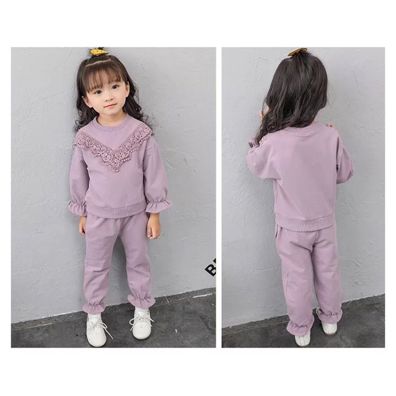 [IMPORT] Jiso Setelan Sweatsuit Anak - Setelan Anak Import