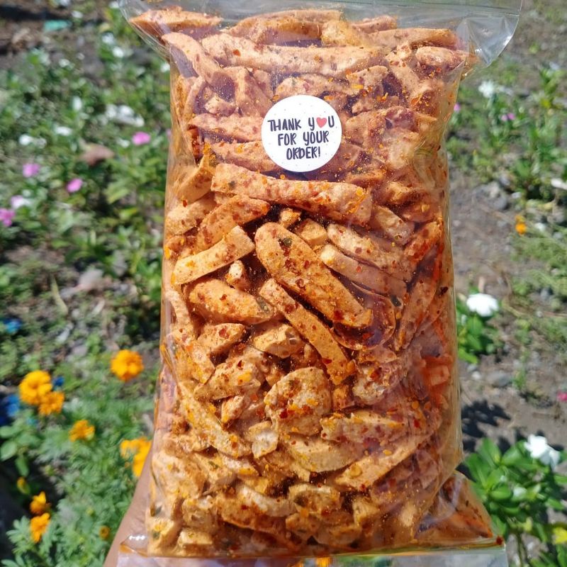 

Basreng Stik Daun Jeruk Kriuk / Basreng Viral / Cemilan Murah Meriah (FREE GIFT)
