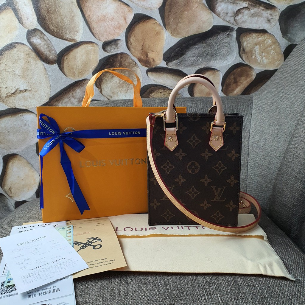 Tas LV Petit Sac Plat Canvas MONOGRAM