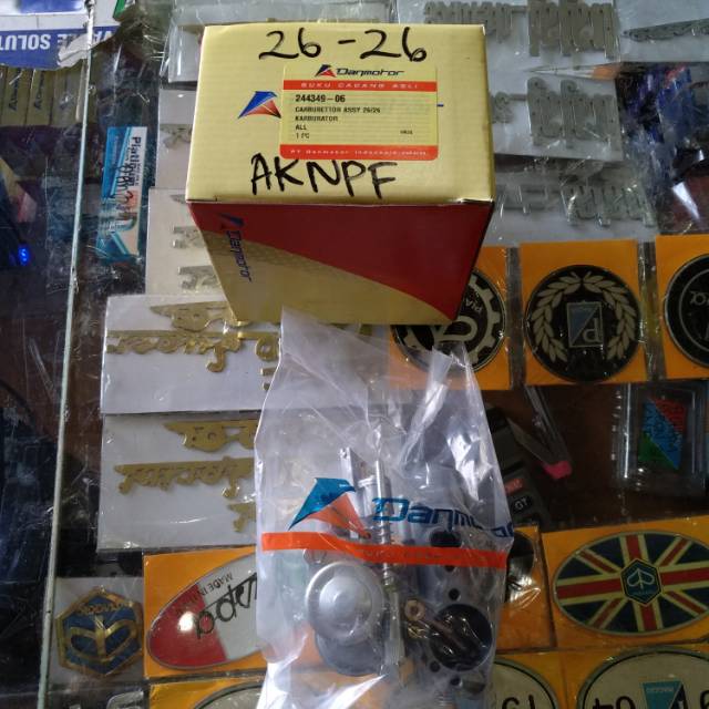 karburator 26 - 26 vespa merk DANMOTOR