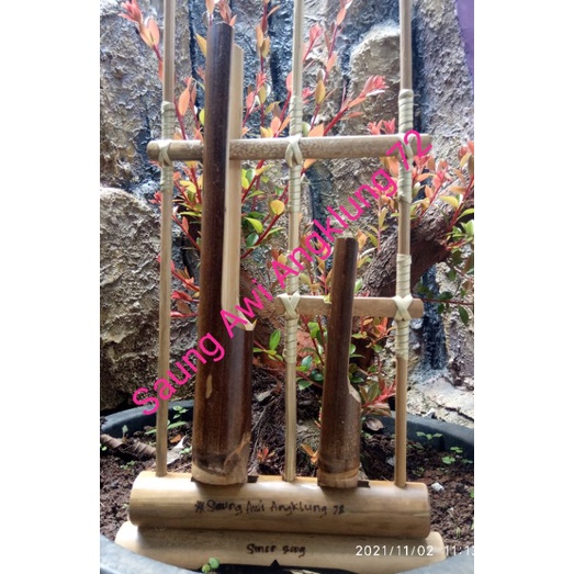 Angklung Satuan Soko Bambu Hitam