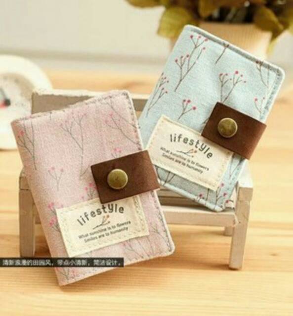 Dompet kartu flower/ case card holder lifestyle