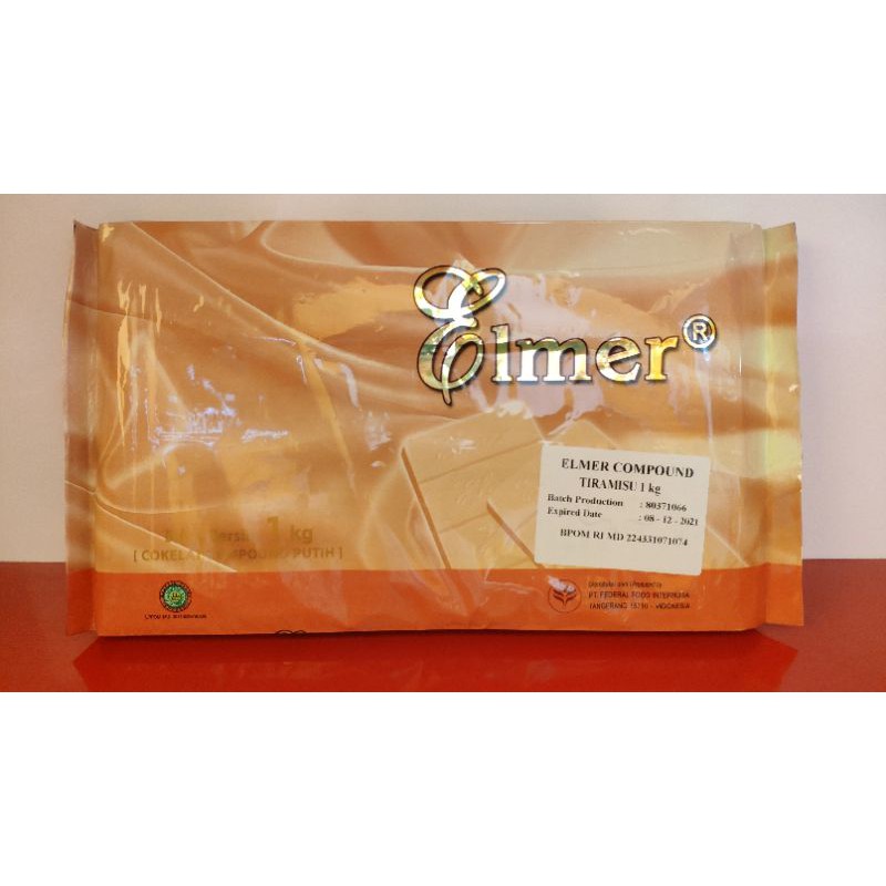 

cokelat tiramisu | cokelat batang tiramisu | elmer tiramisu compound 1kg