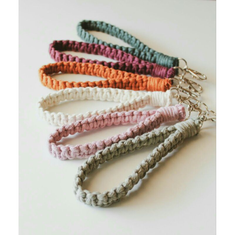 Macrame Wristlet Keychain / Key / Keychain / Gantungan / Gift