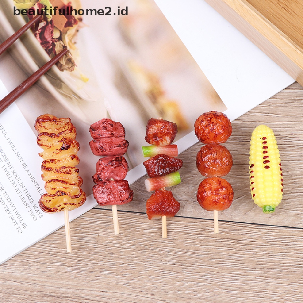 (Beautifulhome2.Id) 1pc Mainan Miniatur Bbq Untuk Dekorasi Rumah Boneka