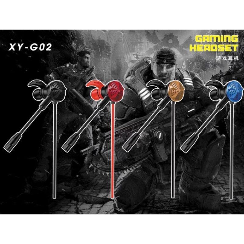 headset  gaming xy g02 segel fc headset game pubg