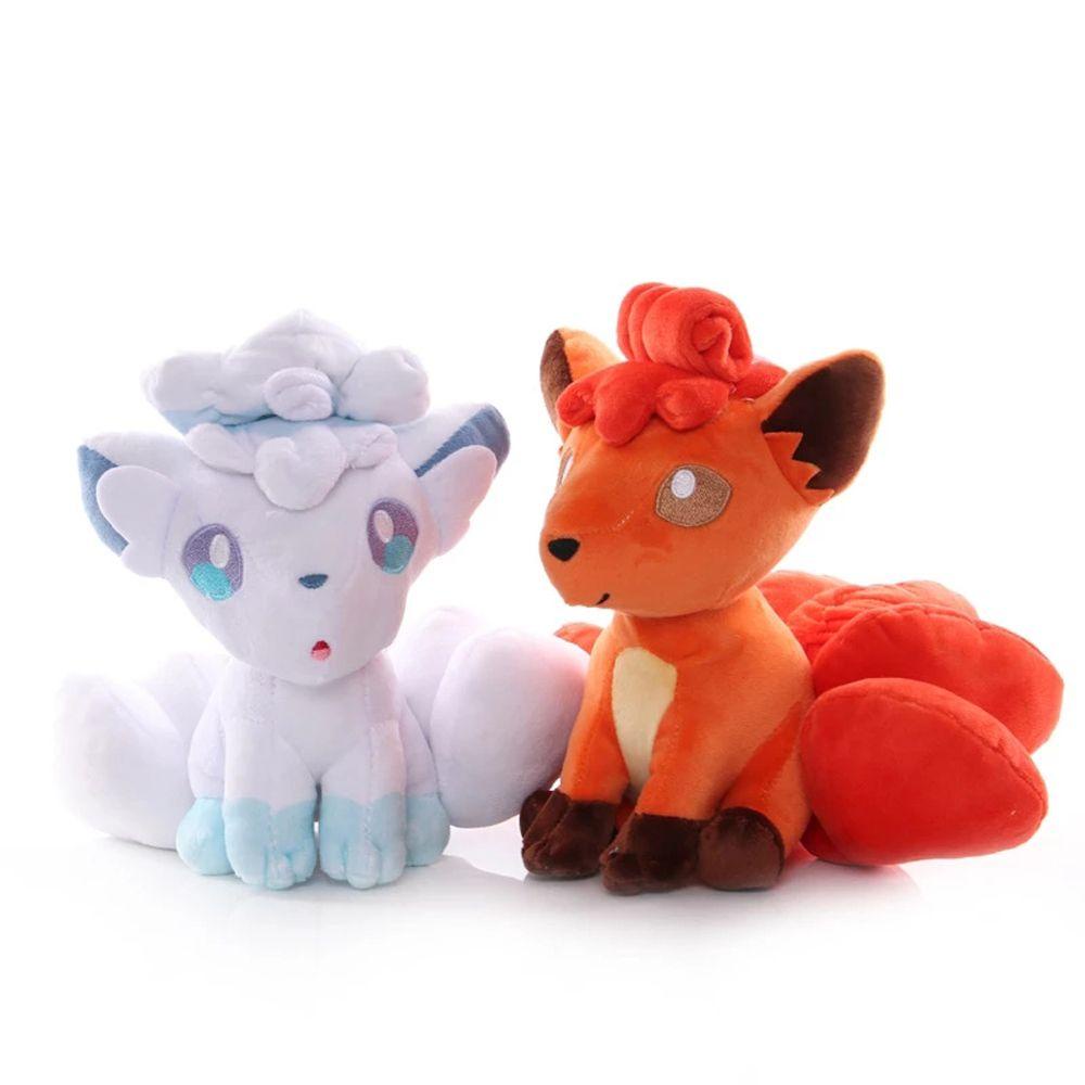 Lanfy Vulpix Mainan Mewah Hadiah Lucu Mainan Kartun Karakter Anime Plush Doll Soft Toy Vulpix Alola