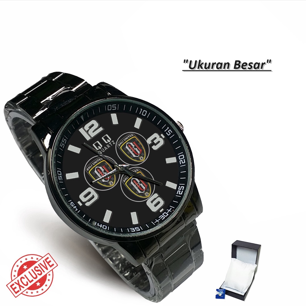 Jam Tangan Rantai Couple BALI UNITED (Keren)