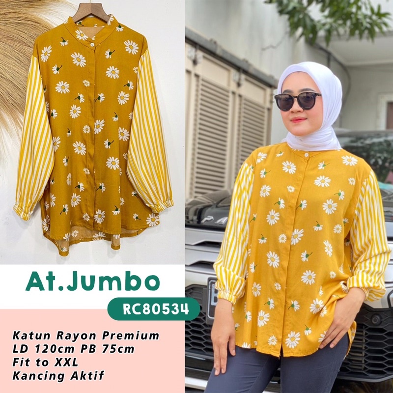 pattern oversize/kemeja motif