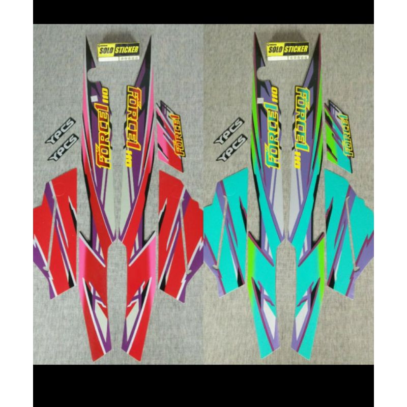 striping Yamaha force 1