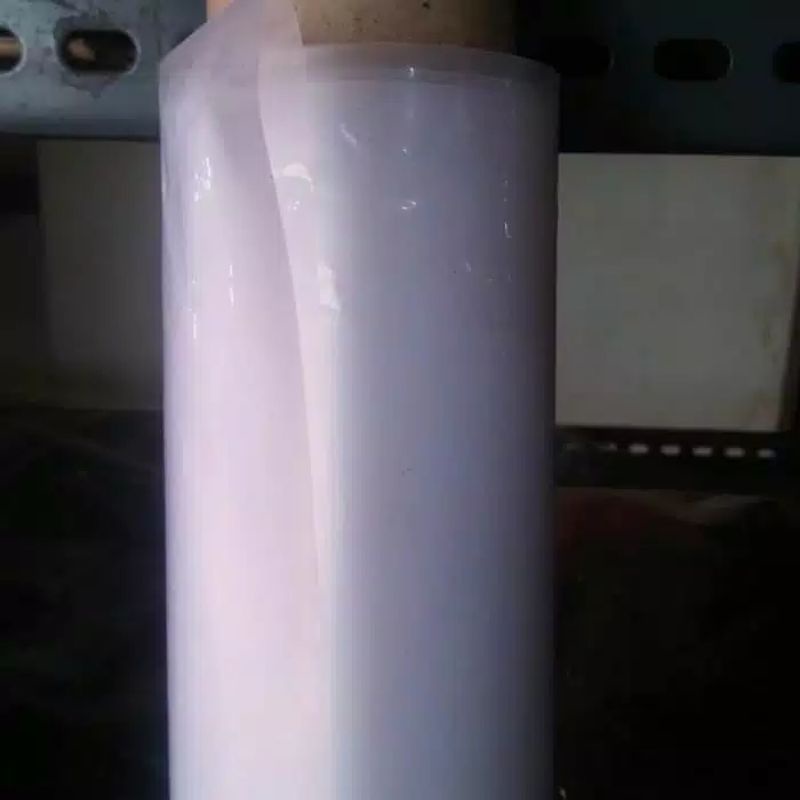 5 meter plastik bening tebal 03 untuk atap kasur cor uv