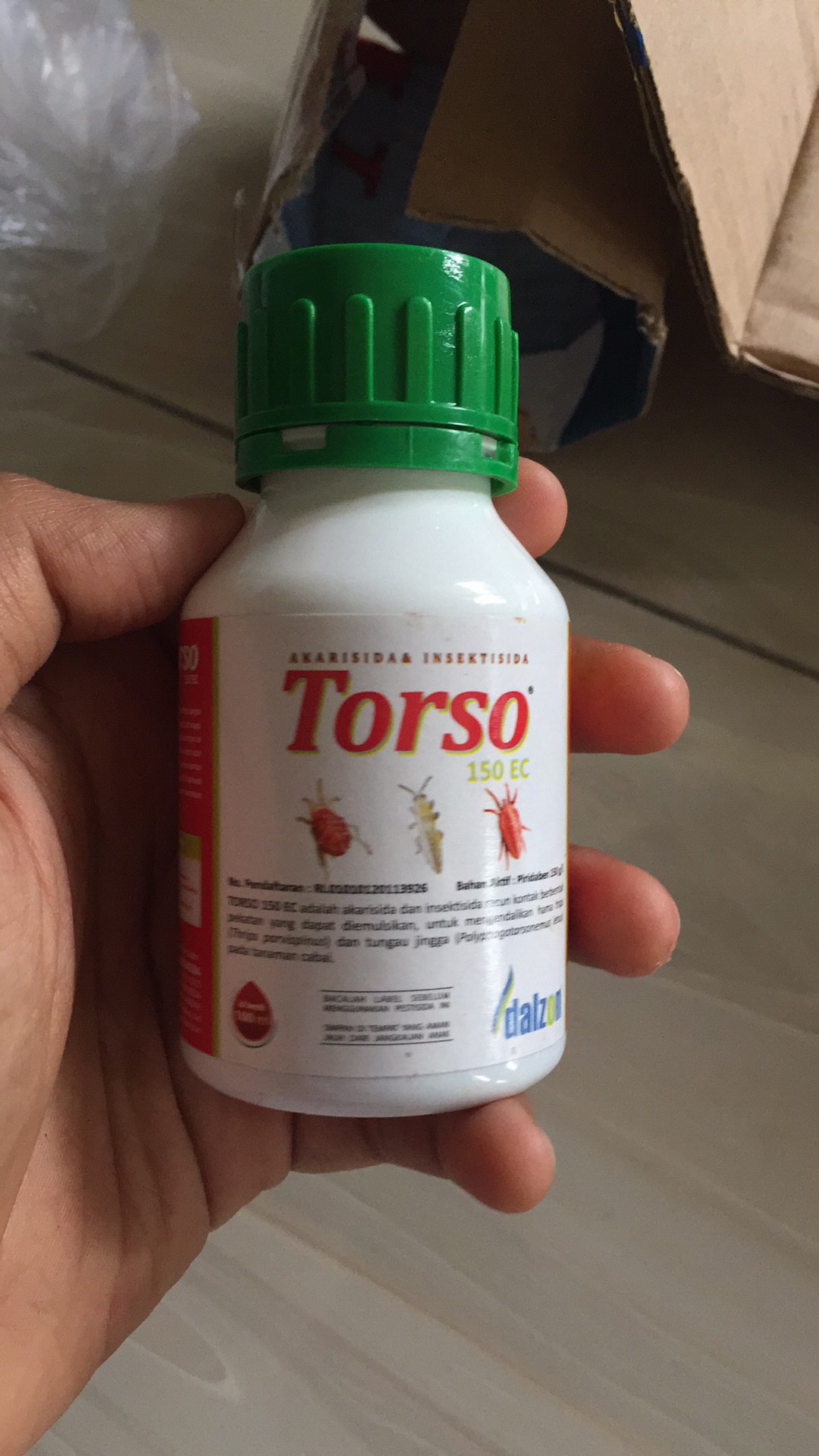 Insektisida Akarisida Torso 150 Ec 100 Ml Anti Kutu Hama Cabe Thrips Tungau Aphids Mites