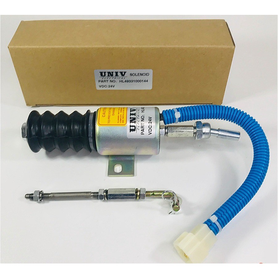 SELENOID SOLENOID HL49331000-144 24V UNIV UNTUK GENSET ALAT BERAT bagus handal