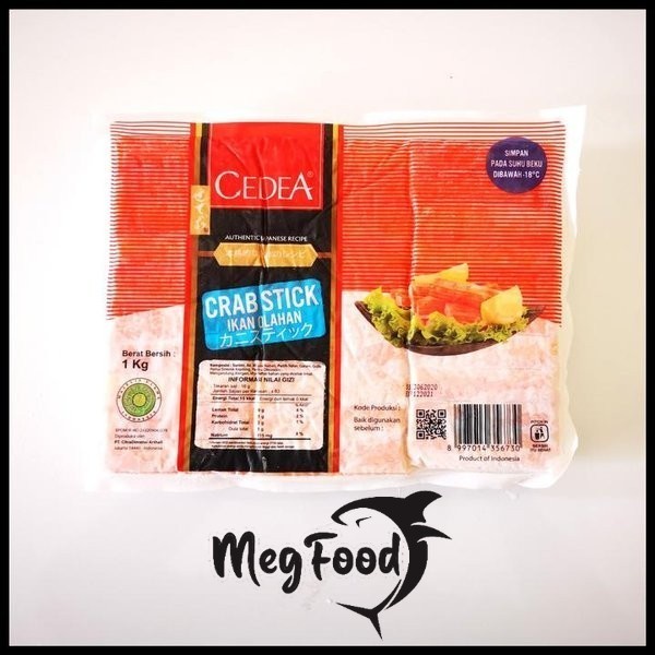 

CRAB STICK (IKAN OLAHAN) CEDEA 1 KILO