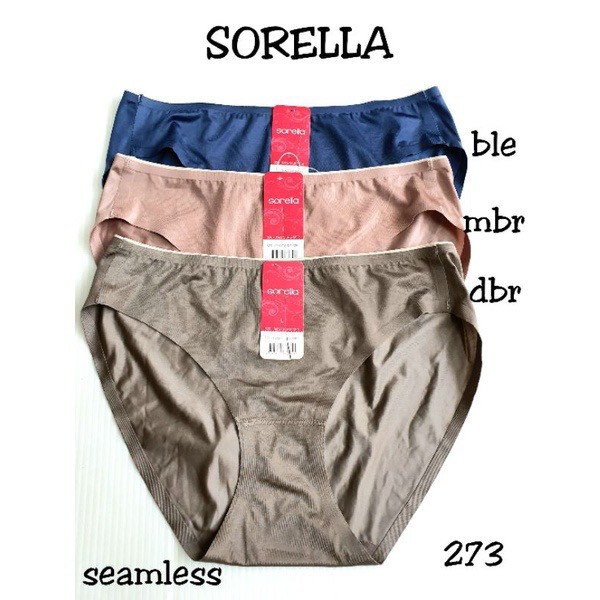 Celana dalam SEAMLESS Wanita SORELLA 273 - Size L EL/XL