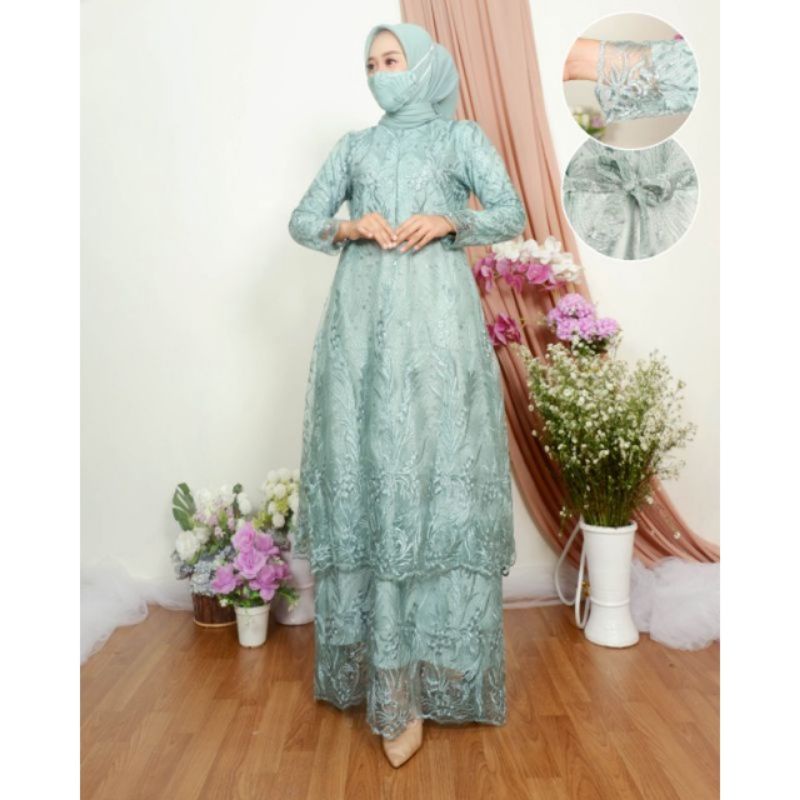 COD GAMIS KIRANIA/DRESS TILLE/GAMIS TULLE KEKINIAN