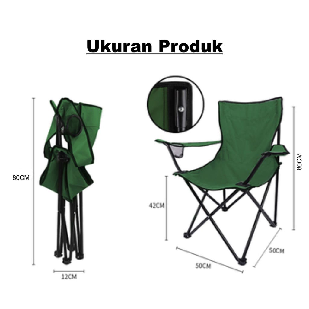 DISKON Kursi Lipat Outdoor Camping Pancing Kursi Lipat Camping Kursi Lipat Outdoor Portable Kursi Gunung Bangku Kursi Lipat Traveling