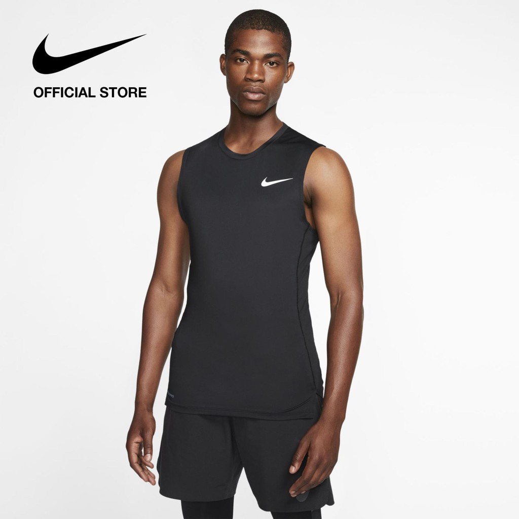 Nike Men's Pro Sleeveless Top Dri-Fit Black BV5601-010 Original 100%