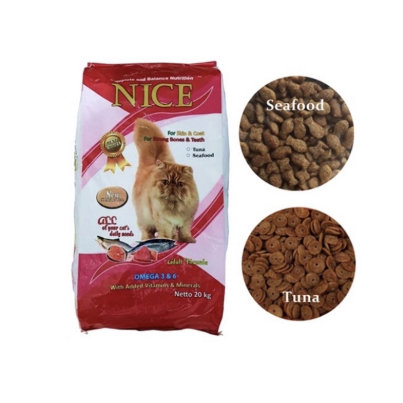 NICE KUCING MAKANAN KUCING 1 KG