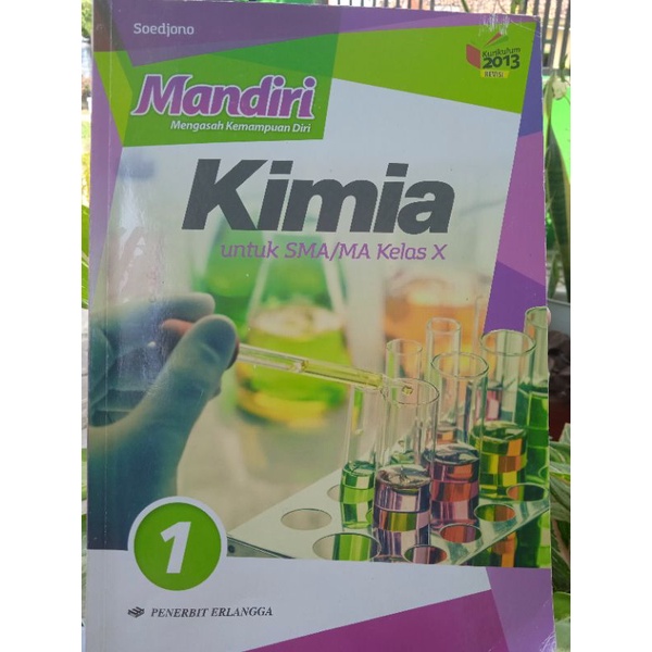 buku mandiri kimia erlangga kelas 10