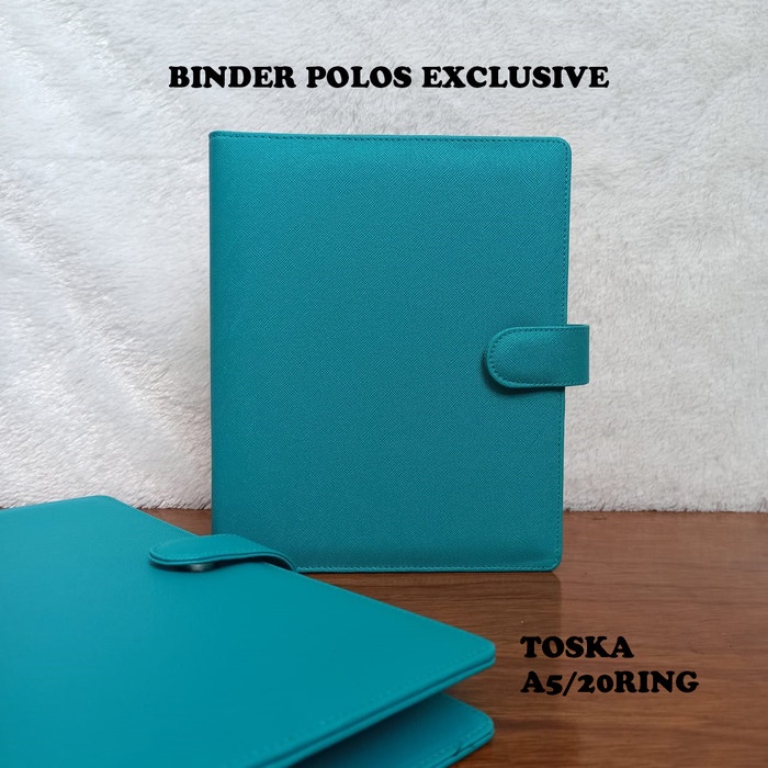 

READY BINDER POLOS EXCLUSIVE WARNA TOSKA A5 DAN B5 - A5 TERLARIS